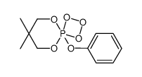 7,7-dimethyl-4-phenoxy-1,2,3,5,9-pentaoxa-45-phosphaspiro[3.5]nonane Structure