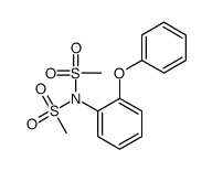 N-(Methylsulfonyl)-N-(2-phenoxyphenyl)methanesulfonamide Structure