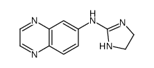 N-(4,5-二氢-1H-咪唑-2-基)喹喔啉-6-胺图片