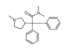 N,N-dimethyl-2-(1-methylpyrrolidin-3-yl)-2,2-diphenyl-acetamide picture