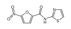 5-nitro-N-(1,3-thiazol-2-yl)furan-2-carboxamide Structure