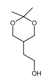 2-(2,2-dimethyl-1,3-dioxan-5-yl)ethanol Structure