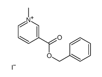 benzyl 1-methylpyridin-1-ium-3-carboxylate,iodide结构式