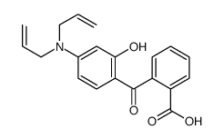 2-[4-[bis(prop-2-enyl)amino]-2-hydroxybenzoyl]benzoic acid结构式