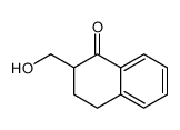 2-(hydroxymethyl)-3,4-dihydro-2H-naphthalen-1-one结构式