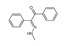 Benzil-mono(methylhydrazon)结构式