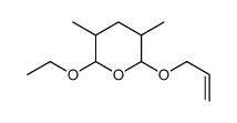 2-ethoxy-3,5-dimethyl-6-prop-2-enoxyoxane Structure