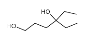 4-ethyl-hexane-1,4-diol结构式