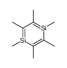 1,2,3,4,5,6-hexamethyl-1,4-disiline Structure