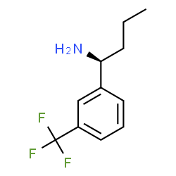 (1S)-1-[3-(TRIFLUOROMETHYL)PHENYL]BUTYLAMINE Structure