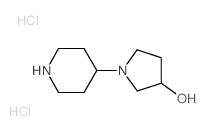 1-(Piperidin-4-yl)pyrrolidin-3-oldihydrochloride Structure