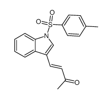 3-(N-tosylindolylidene)acetone结构式