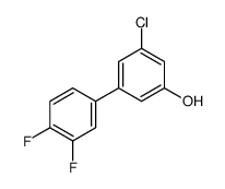 3-chloro-5-(3,4-difluorophenyl)phenol Structure