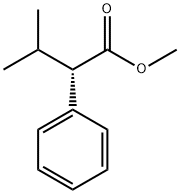 Benzeneacetic acid, a-(1-Methylethyl)-, Methyl ester, (S)- structure