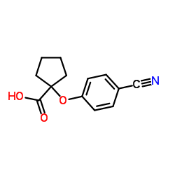 1-(4-Cyanophenoxy)cyclopentane-1-carboxylic acid picture