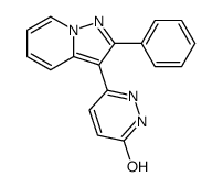 6-(2-PHENYLPYRAZOLO[1,5-A]PYRIDIN-3-YL)PYRIDAZIN-3(2H)-ONE structure