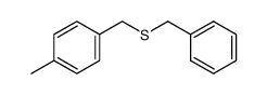 benzyl 4-methylbenzyl sulfide结构式