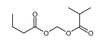 2-methylpropanoyloxymethyl butanoate结构式