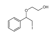 2-(2-iodo-1-phenylethoxy)ethanol结构式