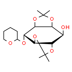 2,3:5,6-DI-O-ISOPROPYLIDENE-4-(TETRAHYDROPYRAN-2-YL)-MYO-INOSITOL structure