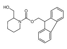 FMOC-2-PIPERIDYLMETHANOL structure