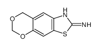 8H-[1,3]Dioxino[5,4-f]benzothiazol-2-amine(9CI) picture