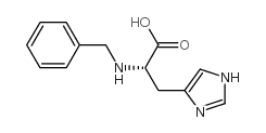 Nα-苄基-L-组氨酸结构式