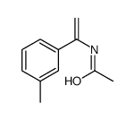 N-[1-(3-methylphenyl)ethenyl]acetamide结构式