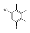 2,3-DIMETHYL-4,5-DIIODOPHENOL结构式