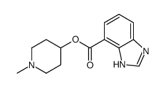 (1-methylpiperidin-4-yl) 1H-benzimidazole-4-carboxylate Structure