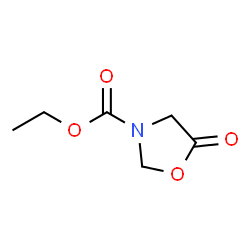 3-Oxazolidinecarboxylicacid,5-oxo-,ethylester(9CI) Structure