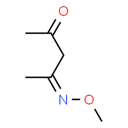 2,4-Pentanedione, mono(O-methyloxime) (9CI) Structure