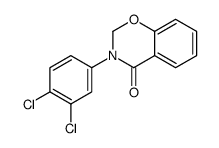 3-(3,4-Dichlorophenyl)-2H-1,3-benzoxazin-4(3H)-one Structure