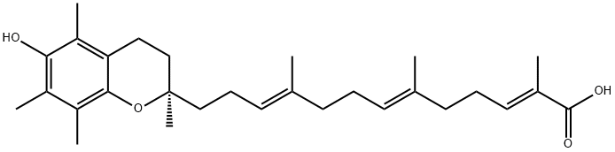 反式-13'-羧基-α-生育三烯酚结构式