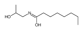 N-(2-hydroxypropyl)octanamide Structure