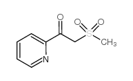 2-(methylsulfonyl)-1-pyridin-2-ylethanone图片