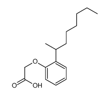 2-(2-octan-2-ylphenoxy)acetic acid Structure