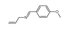 N-[(4-methoxyphenyl)methylidene]prop-2-en-1-amine结构式