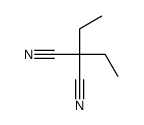 2,2-diethylpropanedinitrile结构式