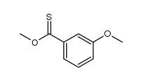 O-methyl 3-methoxybenzothioate结构式