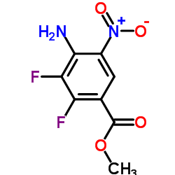 Methyl 4-amino-2,3-difluoro-5-nitrobenzoate picture