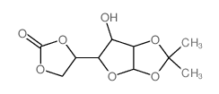 a-D-Glucofuranose,1,2-O-(1-methylethylidene)-, cyclic 5,6-carbonate (9CI) Structure