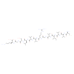 HCV NS4A Protein (22-34) (H strain)结构式