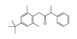 1-(4-tert-Butyl-2,6-xylyl)-3-phenyl-2-butanone structure