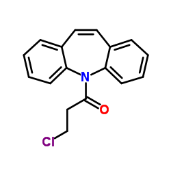 3-CHLORO-1-DIBENZO[B,F]AZEPIN-5-YL-PROPAN-1-ONE picture