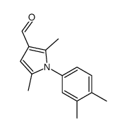 1-(3,4-dimethylphenyl)-2,5-dimethylpyrrole-3-carbaldehyde Structure