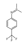 S,S-dimethyl-N-[4-(trifluoromethyl)phenyl]sulfilimine结构式