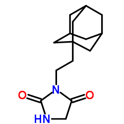 3-(2-(1-ADAMANTYL)ETHYL)-2,4-IMIDAZOLIDINEDIONE结构式