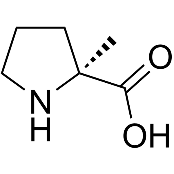 2-Methyl-L-proline Structure