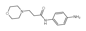 N-(4-氨基-苯基)-3-吗啉-4-丙酰胺图片